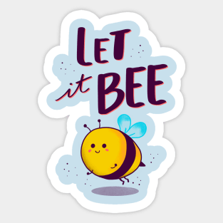 Let it be Sticker